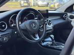 Mercedes C-klasse 180 Led, Climat, Leer, Navi, Bluetooth, Pd, Achterwielaandrijving, Gebruikt, 1295 kg, Zwart