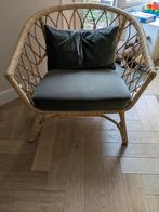 Ikea rotan stoel, Huis en Inrichting, Stoelen, Ophalen, Zo goed als nieuw, Bruin, Eén
