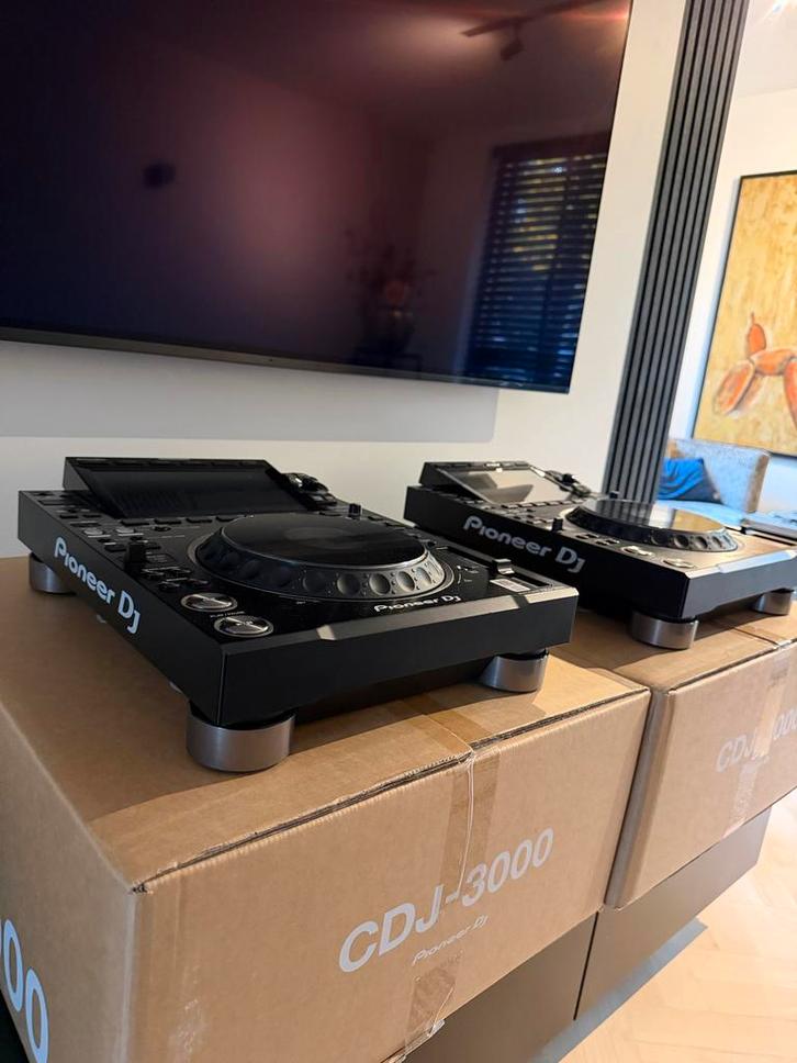 2x Nieuwe Pioneer CDJ-3000 Spelers - Nooit Gebruikt!, Muziek en Instrumenten, Dj-sets en Draaitafels, Nieuw, Dj-set, Pioneer, Ophalen of Verzenden
