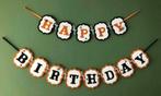Halloween Happy Birthday handgemaakte banner / slinger versi, Ophalen of Verzenden, Nieuw, Feestartikel, Halloween of Griezel