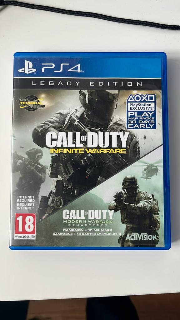 Call of Duty : Infinite Warfare - Legacy Edition, Spelcomputers en Games, Games | Sony PlayStation 4, Zo goed als nieuw, Avontuur en Actie