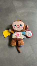 VTech knuffelaapje – leuk en interactief, ., Ophalen of Verzenden, Zo goed als nieuw, .