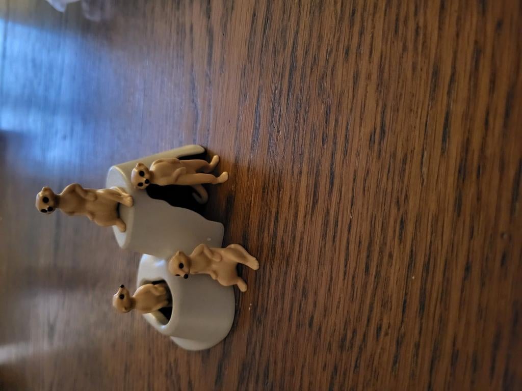 Playmobil stokstaartjes als nieuw!, Ophalen of Verzenden, Zo goed als nieuw