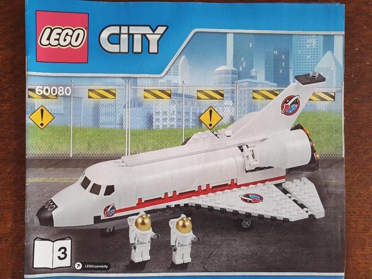 Lego City 60080 Lanceerbasis, Kinderen en Baby's, Speelgoed | Duplo en Lego, Zo goed als nieuw, Lego, Complete set, Ophalen