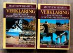 2-delige Matthew Henry bijbelverklaring!, Ophalen of Verzenden, Zo goed als nieuw, Matthew Henry, Christendom | Protestants