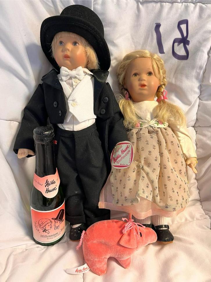 Käthe Kruse Millennium Set 2000, Verzamelen, Poppen, Nieuw, Pop, Verzenden
