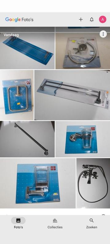 Tk grote partij nieuwe exclusieve sanitaire accessoires.  beschikbaar voor biedingen