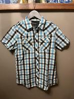 Overhemd, Kleding | Heren, Overhemden, Ophalen of Verzenden, Zo goed als nieuw, Blauw, Halswijdte 38 (S) of kleiner