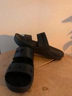 2 Paar Crocs Classic Sandalen Maat 41/42, Ophalen of Verzenden, Zo goed als nieuw, Zwart, Slippers