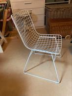 HK Living draadstoel Wire met comfort kit, Huis en Inrichting, Stoelen, Ophalen, Wit, Metaal, Eén