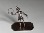 Antiek miniatuur zilveren circusartiest - 1850, Antiek en Kunst, Antiek | Goud en Zilver, Ophalen of Verzenden, Zilver