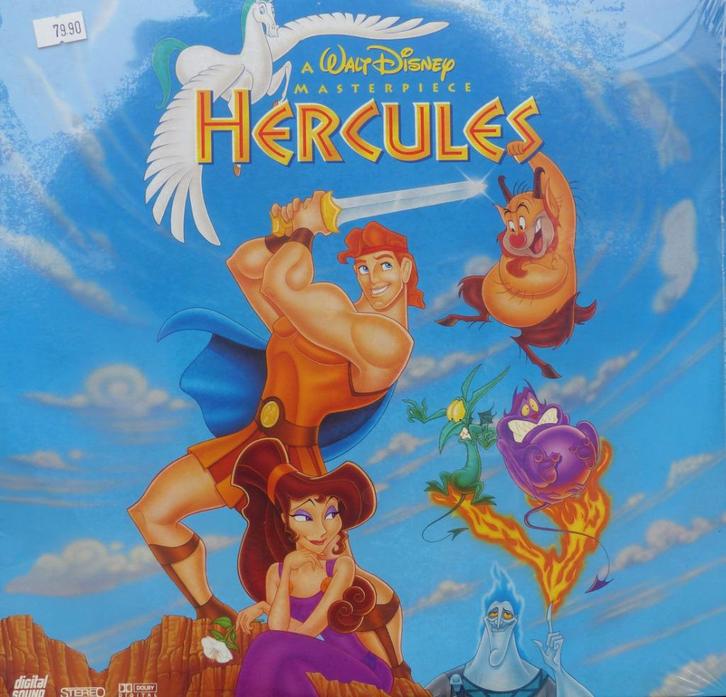 3 Disney CLV Laserdiscs, Verzamelen, Disney, Nieuw, Overige typen, Overige figuren, Verzenden