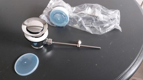 2 nieuwe wastafelsifons / wastafelstops chroom -afvoer: 40mm, Doe-het-zelf en Verbouw, Sanitair, Nieuw, Wastafel, Chroom, Ophalen of Verzenden