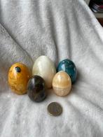 Gepolijste Edelstenen, ei vorm kristallen, Ophalen of Verzenden, Mineraal