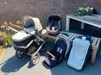 Complete kinderwagen set met Maxi-Cosi, Kinderen en Baby's, Kinderwagens en Combinaties, Ophalen, Verstelbare duwstang, Zo goed als nieuw