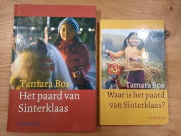 2 NIEUWE  boeken van Tamara Bos, oa Paard van Sinterklaas  beschikbaar voor biedingen