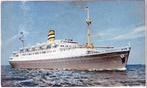 S.S. Maasdam Holland America Line 1952., Verzenden, Zo goed als nieuw, Motorboot, Kaart, Foto of Prent