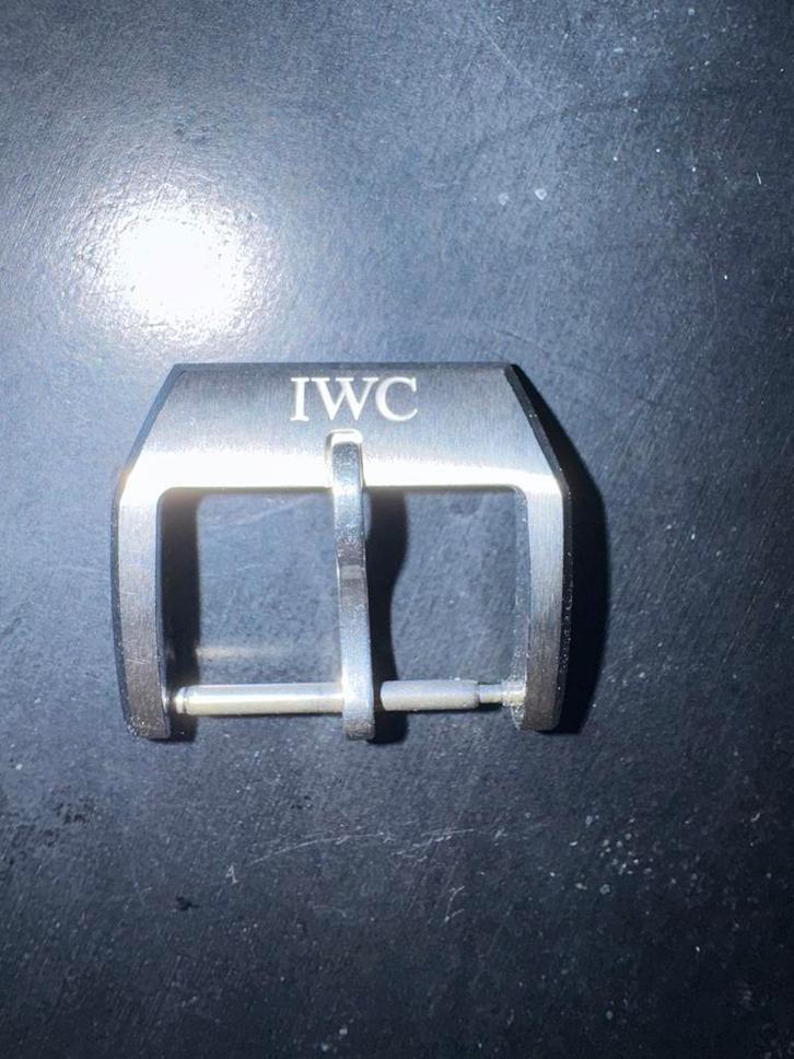 Originele nieuwe ongebruikte IWC gesp RVS INOX 18mm, Sieraden, Tassen en Uiterlijk, Horloges | Heren, Nieuw, Polshorloge, Overige merken