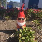 Tuinkabouter met zonnebril origineel, Tuin en Terras, Tuinbeelden, Ophalen of Verzenden, Nieuw, Kunststof, Tuinkabouter