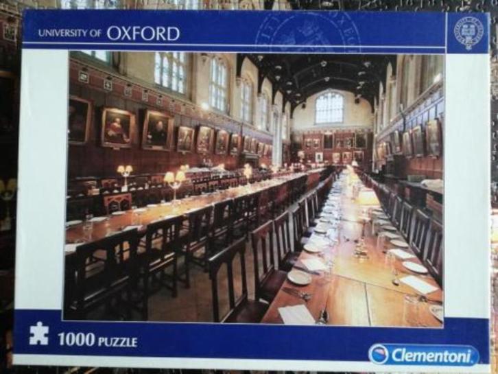 Puzzel 1000 stukjes: University of Oxford, Hobby en Vrije tijd, Denksport en Puzzels, Gebruikt, Legpuzzel, 500 t/m 1500 stukjes