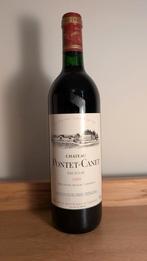 Château Pontet-Canet 1989 Pauillac, Gebruikt, Frankrijk, Ophalen of Verzenden, Rode wijn