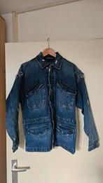 Oversized Spijkerjas van Zara, Blauw, Zara, Maat 42/44 (L), Ophalen of Verzenden