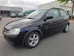 Opel Corsa 1.2-16V Comfort ELEKTRISCH OPEN DAK/SPORTVELGEN!, Voorwielaandrijving, Gebruikt, Zwart, Origineel Nederlands