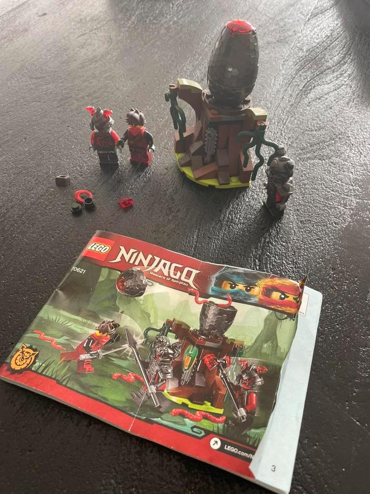 Lego Ninjago 70621 incl boekje, Kinderen en Baby's, Speelgoed | Duplo en Lego, Gebruikt, Lego, Ophalen of Verzenden