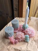 Zwanger? Opa en oma. Kraam Vertel het met kaarsen origineel, Ophalen of Verzenden, Nieuw, Overige materialen, Minder dan 25 cm