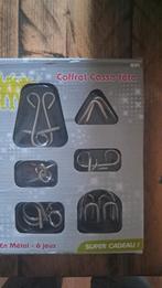 Metalen Puzzel Set - 6 Stuks, Hobby en Vrije tijd, Denksport en Puzzels, Ophalen of Verzenden, Zo goed als nieuw, Overige typen