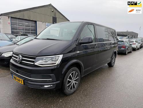 Volkswagen Transporter 2.0 TDI L2H1 DC Highline Automaat NAV, Auto's, Bestelauto's, Bedrijf, Te koop, ABS, Achteruitrijcamera