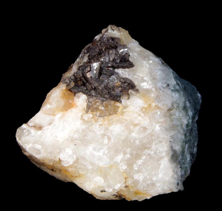 FERBERIET kristallen uit Cornwall., Verzamelen, Mineralen en Fossielen, Mineraal, Ophalen of Verzenden