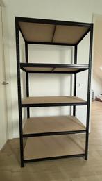 Kwantum stellingkast / Opbergrek verzinkt zwart, Ophalen, Zo goed als nieuw