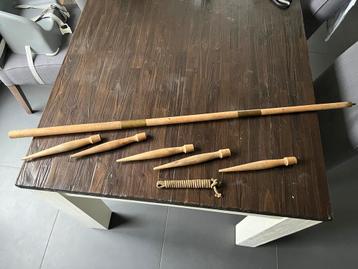 US Tent pole, pegs & rope for pup tent WO2 beschikbaar voor biedingen