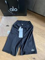 Alo bikershort airbrush, Kleding | Dames, Sportkleding, Maat 38/40 (M), Zwart, Nieuw, Yoga