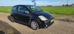 Citroën C2 1.4 I 2004 Zwart, Auto's, Voorwielaandrijving, 1360 cc, 4 cilinders, 4 stoelen