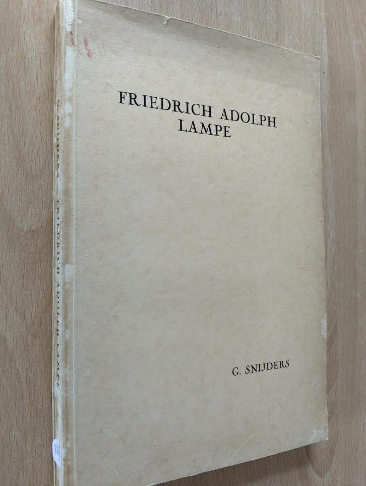 Nr. 1107 Gerrit Snijders, Friedrich Adolph Lampe,, Antiek en Kunst, Antiek | Boeken en Bijbels, Ophalen of Verzenden