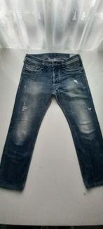 CLASSIC DIESEL TIMMEN STRAIGHT DESTROYED JEANS SIZE 32/30, Diesel, Blauw, W32 (confectie 46) of kleiner, Ophalen of Verzenden