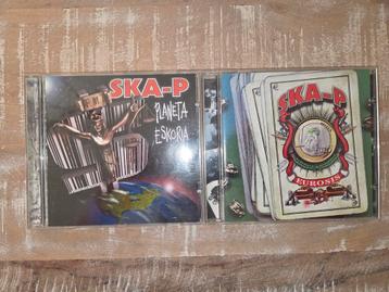 2 x SKA-P cd's cds planeta eskoria en eurosis PUNK cds  beschikbaar voor biedingen