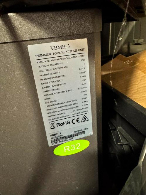 RWP 3 Mini zwembad warmtepomp - 2,6 kW, Tuin en Terras, Zwembad-toebehoren, Zo goed als nieuw, Ophalen