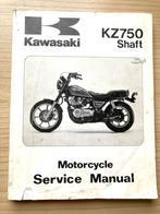 Kawasaki KZ750 Shaft 1982-1994 Service Manual, Motoren, Verzenden, Kawasaki