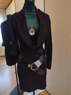 Te koop aangeboden: Zeer mooie dames trui/tuniek met riem , Maat 38/40 (M), My Style , Zwart, Ophalen of Verzenden