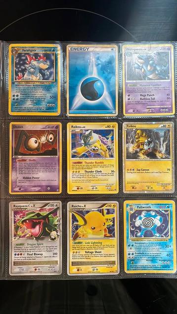 36 oude pokemonkaarten beschikbaar voor biedingen