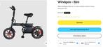 Windgoo B20 elektrische vouwfiets, Fietsen en Brommers, Fietsen | Vouwfietsen, Overige merken, 14 tot 16 inch, Ophalen of Verzenden