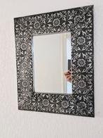 Spiegel met sierrand., Minder dan 100 cm, Gebruikt, Rechthoekig, Ophalen