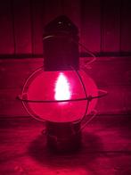 Prachtige oude koperen hang scheepslamp, Antiek en Kunst, Antiek | Lampen, Ophalen