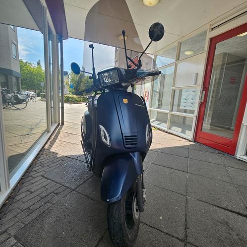La souris Sourini RS Mat Blauw, Fietsen en Brommers, Snorfietsen en Snorscooters, Gebruikt, Overige merken, Ophalen