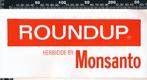 Sticker: Roundup - Monsanto, Ophalen of Verzenden