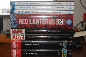 Marvel en DC omnibussen en HC : Red lanterns, Captain Americ beschikbaar voor biedingen