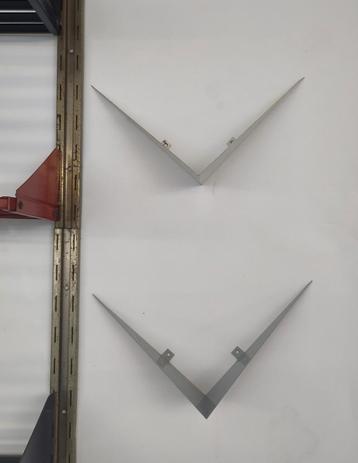 Vintage metalen boekenplank Butterfly Poul Cadovius stijl  beschikbaar voor biedingen